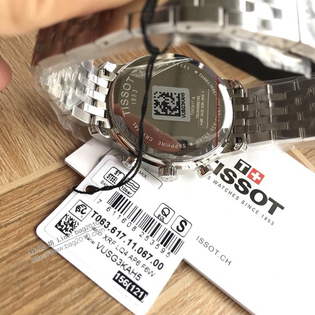 Tissot全原天梭石英男士腕表 T106系列V8男表  gjs2083